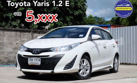Buy Used Toyota Yaris White Car in Bangkok in Bangkok