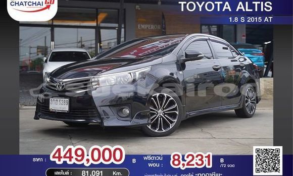 Buy Used Toyota Altis Black Car in Bangkok in Bangkok
