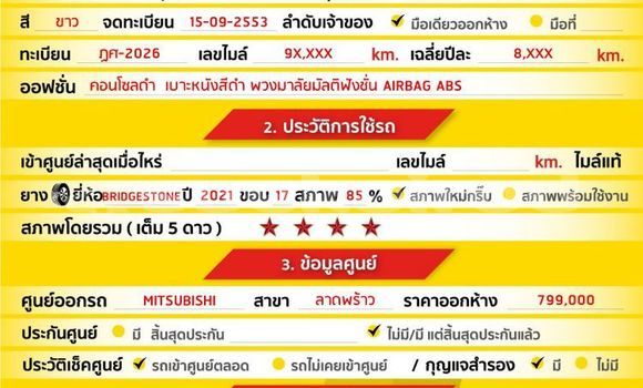 Buy Used Mitsubishi Lancer White Car in Bangkok in Bangkok Buy Used Mitsubishi Lancer White Car in Bangkok in Bangkok