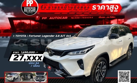 Buy Used Toyota Fortuner White Car in Bangkok in Bangkok