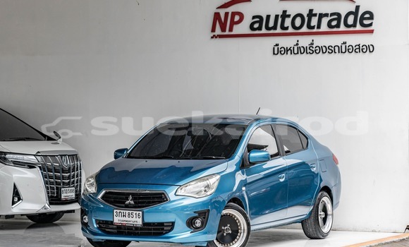 Buy Used Mitsubishi Attrage Blue Car in Bangkok in Bangkok