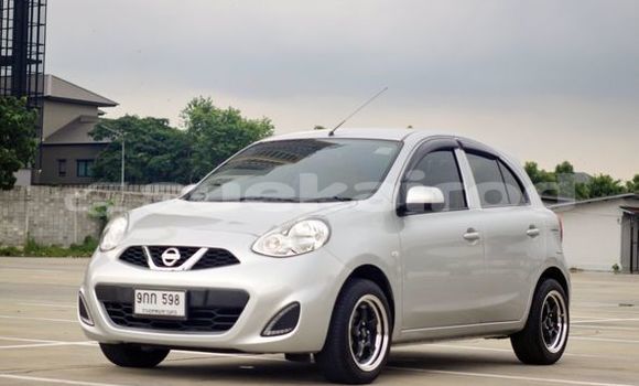 Buy Used Nissan March Silver Car in Bangkok in Bangkok