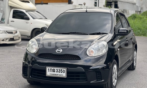 ซื้อ รถมือสอง Nissan March สีดำ รถยนต์ ใน %{เมือง} ใน กรุงเทพมหานคร