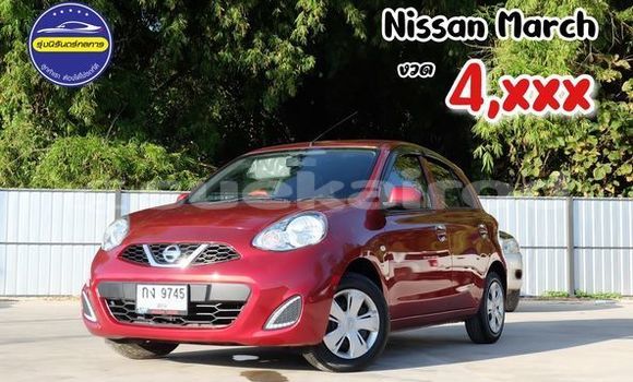 ซื้อ รถมือสอง Nissan March สีแดง รถยนต์ ใน %{เมือง} ใน กรุงเทพมหานคร
