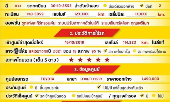 Buy Used Toyota Fortuner White Car in Bangkok in Bangkok Buy Used Toyota Fortuner White Car in Bangkok in Bangkok