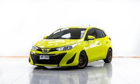 Buy Used Toyota Yaris Green Car in Bangkok in Bangkok