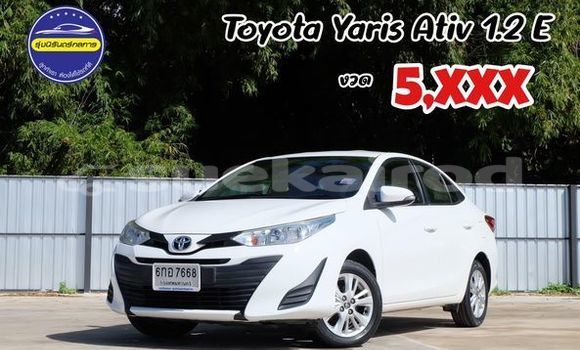 Buy Used Toyota Yaris White Car in Bangkok in Bangkok