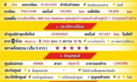 Buy Used Honda CR-V White Car in Bangkok in Bangkok Buy Used Honda CR-V White Car in Bangkok in Bangkok