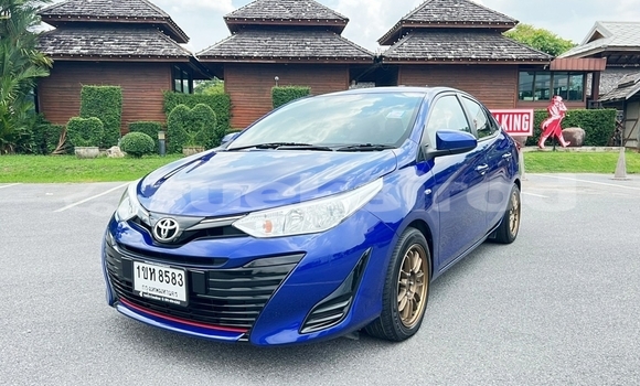 Buy Used Toyota Yaris Ativ Blue Car in Bangkok in Bangkok