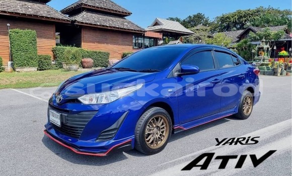 Buy Used Toyota Yaris Ativ Blue Car in Bangkok in Bangkok