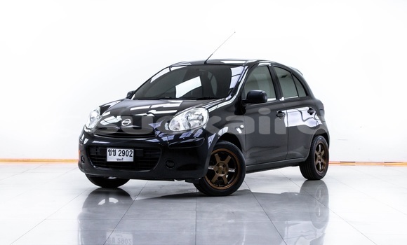 ซื้อ รถมือสอง Nissan March สีดำ รถยนต์ ใน %{เมือง} ใน กรุงเทพมหานคร