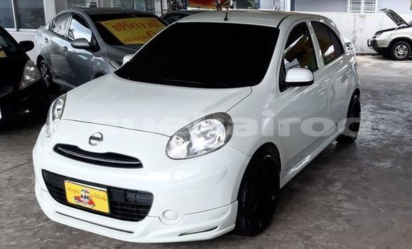 Buy Used Nissan March White Car in Bangkok in Bangkok
