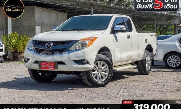 Buy Used Mazda BT-50 White Car in Bangkok in Bangkok