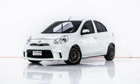 Buy Used Nissan March White Car in Bangkok in Bangkok