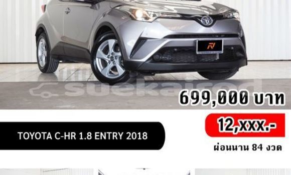Buy Used Toyota C-HR Silver Car in Bangkok in Bangkok
