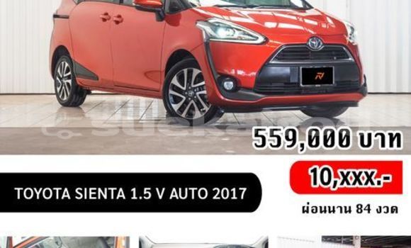 Buy Used Toyota Sienta Red Car in Bangkok in Bangkok