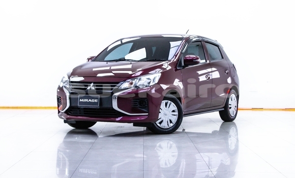 Buy Used Mitsubishi Mirage Red Car in Samut Sakhon in Samut Sakhon