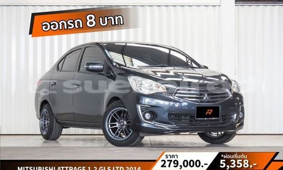Buy Used Mitsubishi Attrage Black Car in Bangkok in Bangkok