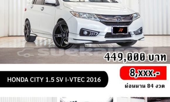 Buy Used Honda City White Car in Bangkok in Bangkok