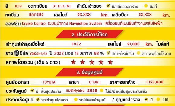ซื้อ รถมือสอง Toyota C-HR สีแดง รถยนต์ ใน %{เมือง} ใน กรุงเทพมหานคร ซื้อ รถมือสอง Toyota C-HR สีแดง รถยนต์ ใน %{เมือง} ใน กรุงเทพมหานคร