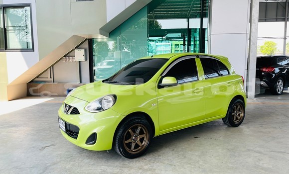 Buy Used Nissan March Green Car in Bangkok in Bangkok