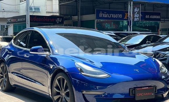 Buy Used Tesla Model 3 Blue Car in Bangkok in Bangkok