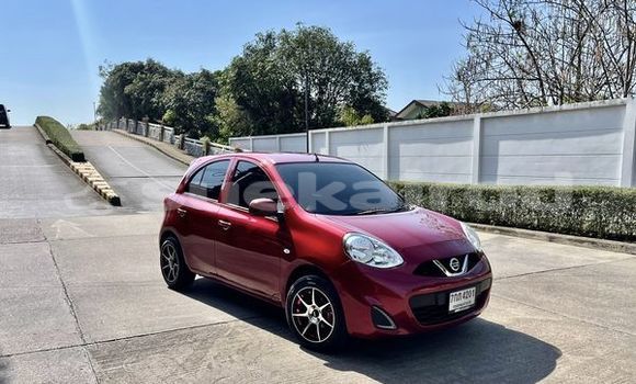 Buy Used Nissan March Red Car in Bangkok in Bangkok