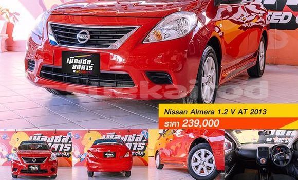 Buy Used Nissan Almera Red Car in Chonburi in Chonburi