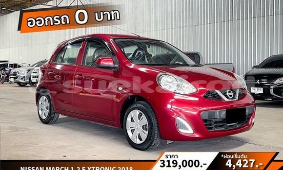 Buy Used Nissan March Red Car in Udon Thani in Udon Thani