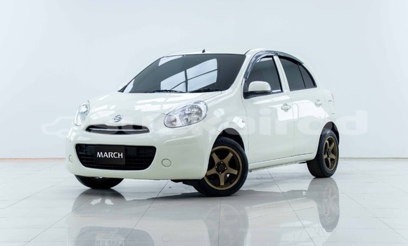 Buy Used Nissan March White Car in Bangkok in Bangkok