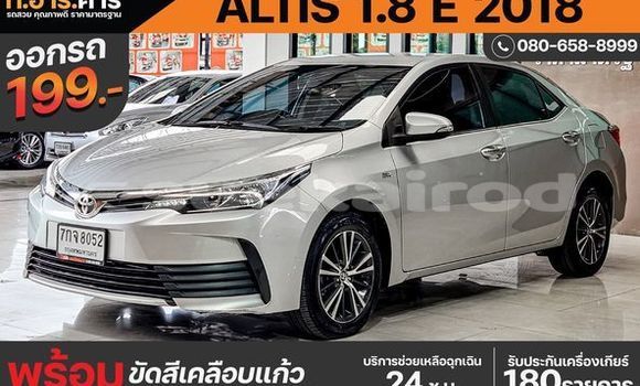 Buy Used Toyota Altis Silver Car in Bangkok in Bangkok