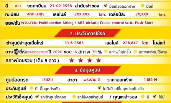 Buy Used Isuzu MU-X Other Car in Bangkok in Bangkok Buy Used Isuzu MU-X Other Car in Bangkok in Bangkok