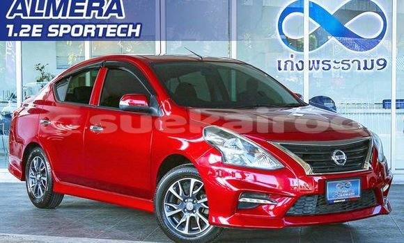 ซื้อ รถมือสอง Nissan Almera สีแดง รถยนต์ ใน %{เมือง} ใน กรุงเทพมหานคร