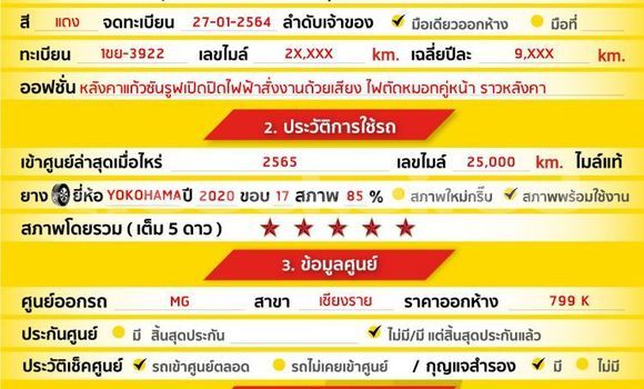 Buy Used MG ZS Red Car in Bangkok in Bangkok Buy Used MG ZS Red Car in Bangkok in Bangkok