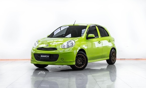 Buy Used Nissan March Green Car in Bangkok in Bangkok