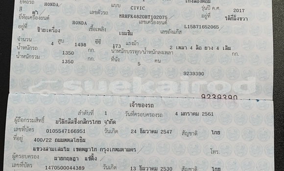 Buy Used Honda Civic Black Car in Nonthaburi in Nonthaburi Buy Used Honda Civic Black Car in Nonthaburi in Nonthaburi