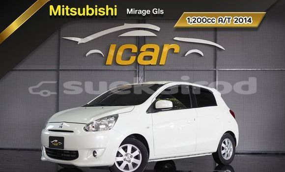 ซื้อ รถมือสอง Mitsubishi Mirage ขาว รถยนต์ ใน %{เมือง} ใน ชลบุรี