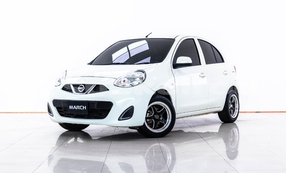 Buy Used Nissan March White Car in Bangkok in Bangkok