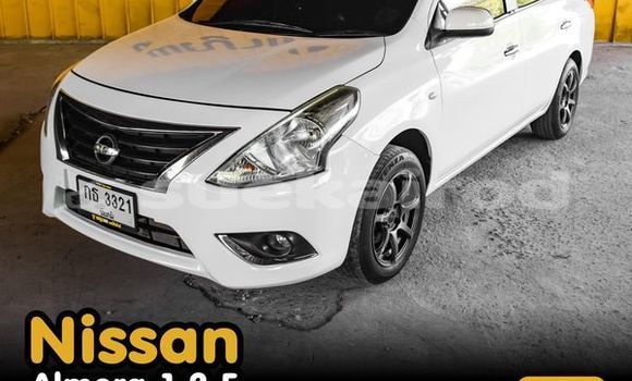 Buy Used Nissan Almera White Car in Chaiyaphum in Chaiyaphum