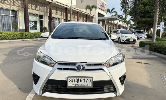 Buy Used Toyota Yaris White Car in Bangkok in Bangkok