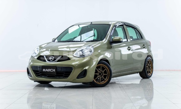 Buy Used Nissan March Green Car in Bangkok in Bangkok