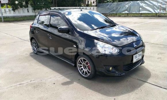ซื้อ รถมือสอง Mitsubishi Mirage สีดำ รถยนต์ ใน %{เมือง} ใน กรุงเทพมหานคร