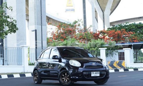 Buy Used Nissan March Black Car in Bangkok in Bangkok