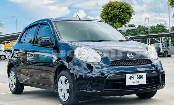 Buy Used Nissan March Black Car in Bangkok in Bangkok